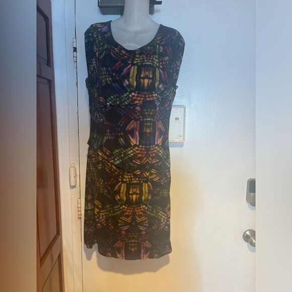 Cluny Cocktail Holiday Dress new ruffle layer party event y2k casual reserve - Picture 1 of 8